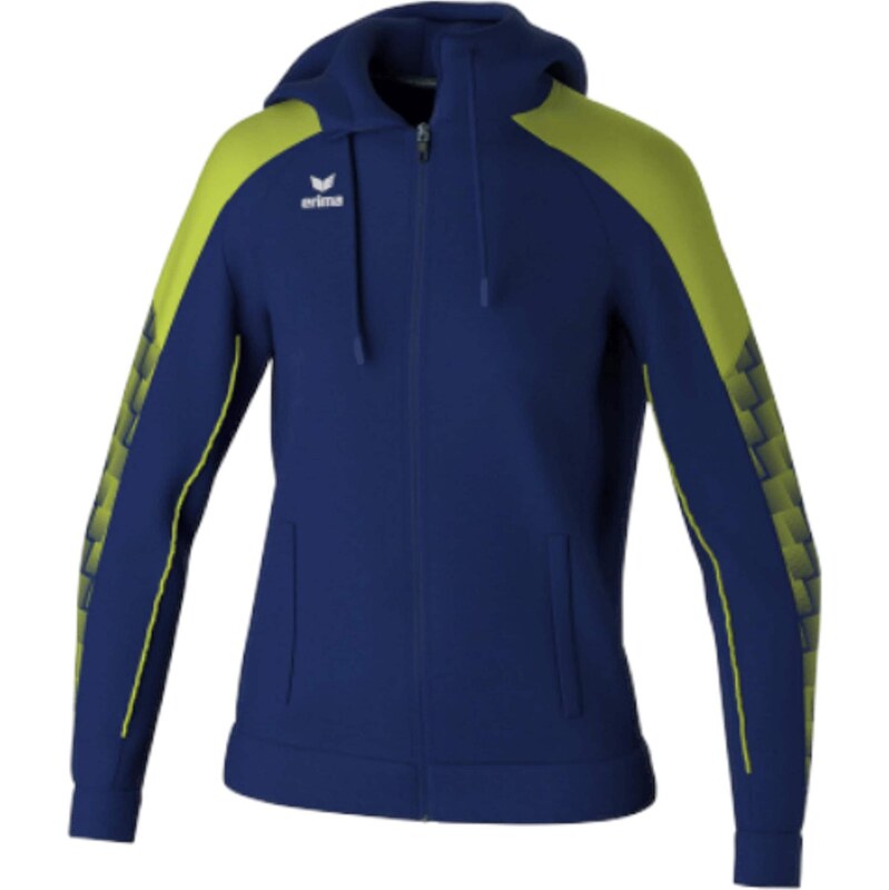 ERIMA Sportovní bunda modrá / zelená / bílá