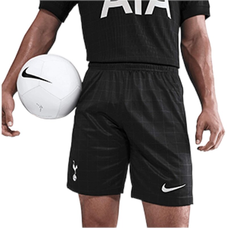 NIKE Sportovní kalhoty černá / bílá