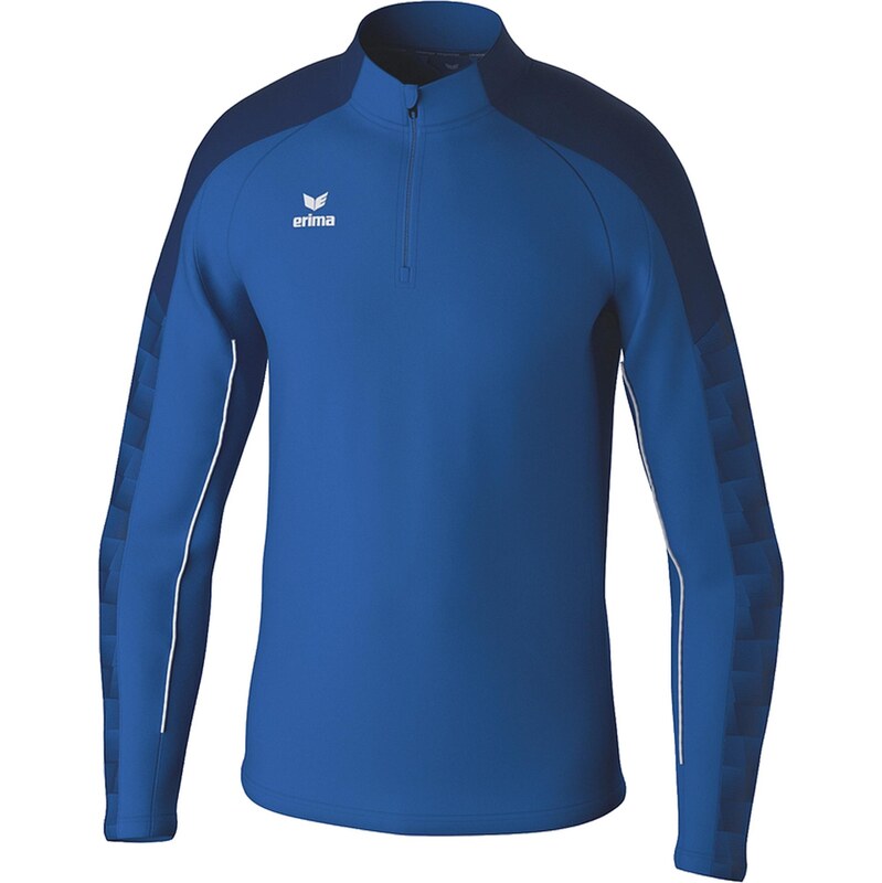 ERIMA Sportovní mikina modrá / černá / bílá