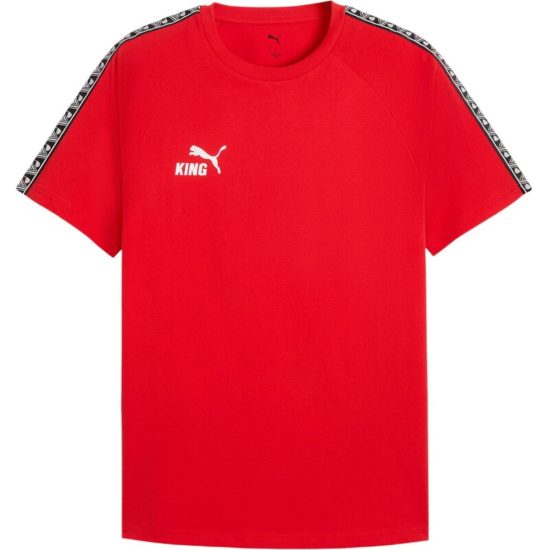 PUMA Funkční tričko červená / bílá