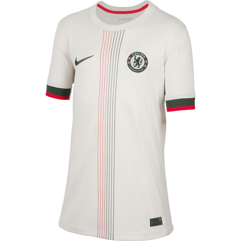NIKE Funkční tričko FC Chelsea London šedá / červená / černá