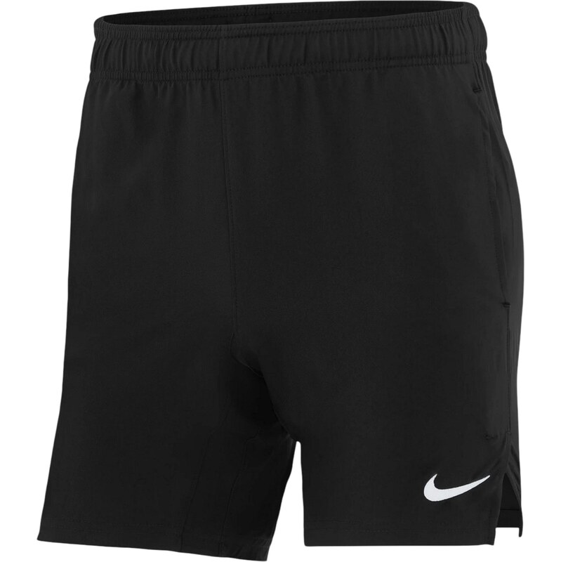 NIKE Sportovní kalhoty černá / bílá