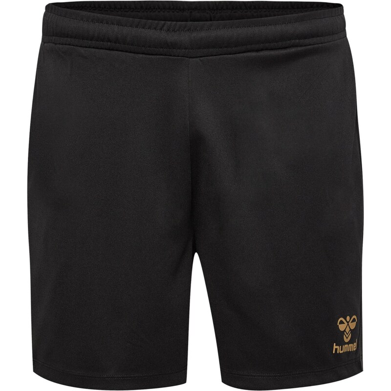 Hummel Sportovní kalhoty zlatá / černá