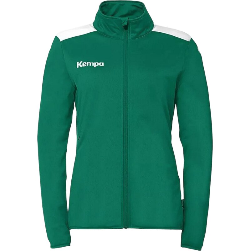 KEMPA Sportovní bunda Emotion 27 zelená / bílá