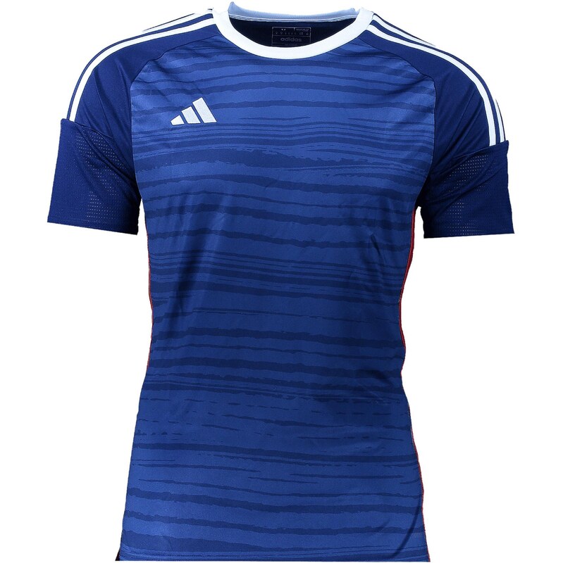 ADIDAS PERFORMANCE Funkční tričko modrá / tmavě modrá / červená