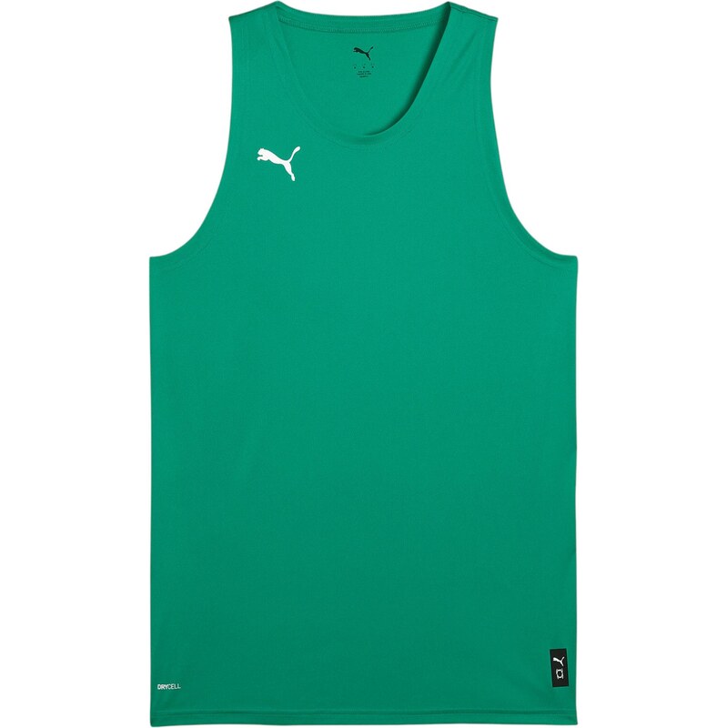 PUMA Funkční tričko Teamjaws Starter zelená / bílá