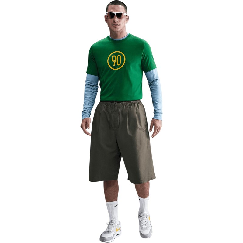 NIKE Funkční tričko Total 90 žlutá / zelená