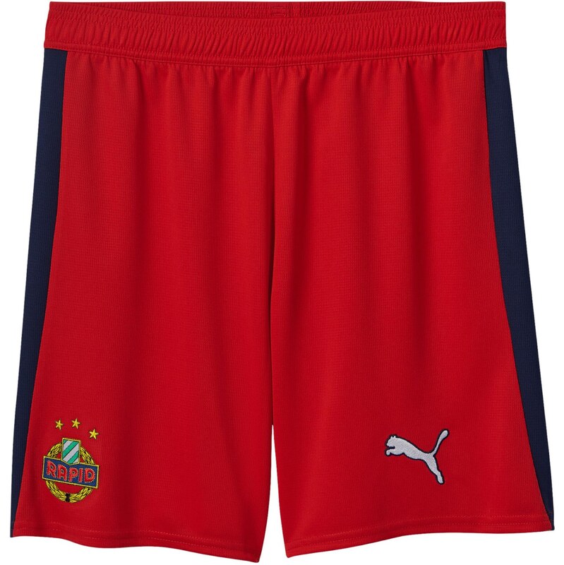 PUMA Sportovní kalhoty SK Rapid Wien 2025/2026 marine modrá /