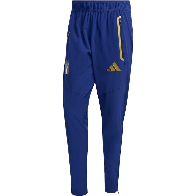 ADIDAS PERFORMANCE Sportovní kalhoty Italy Tiro Travel modrá /