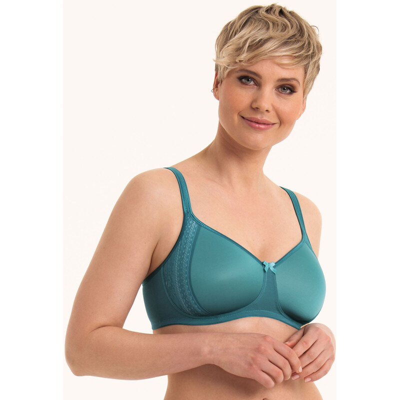 Fleur soft podprsenka s pěnovou výztuží 5654 light smaragd - RosaFaia 104257714