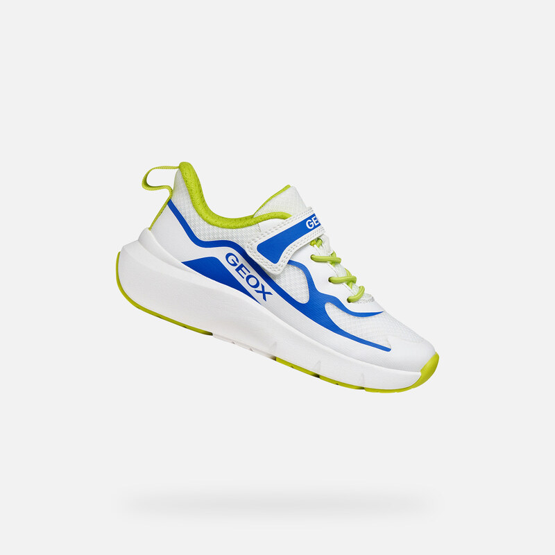Bílé chlapecké tenisky Geox Pro-Ran