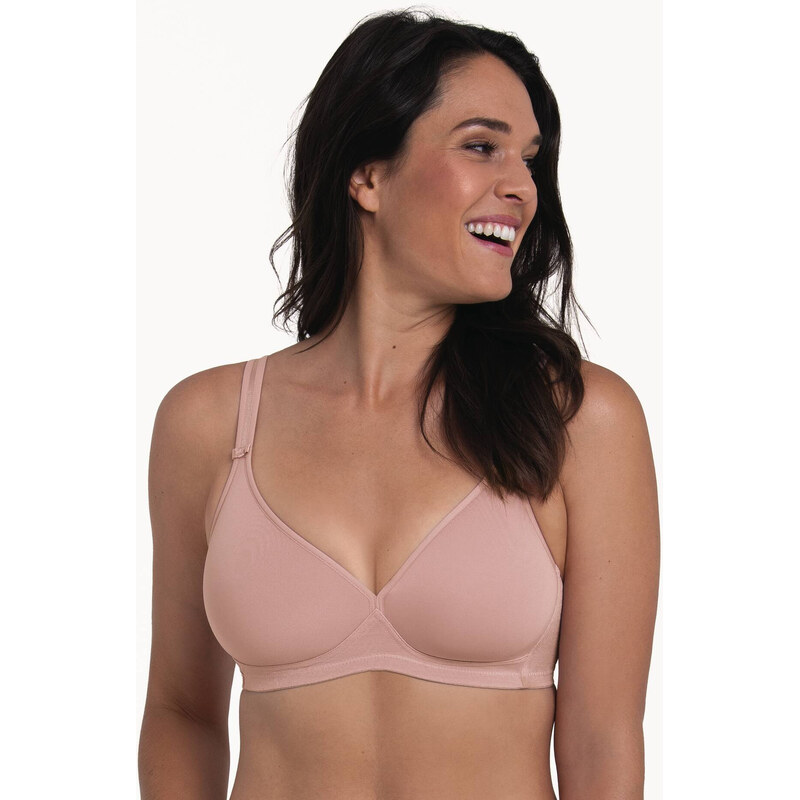 Selma Pure soft podprsenka košíčky se spacer-výztuží 5231 rosewood - 107882943