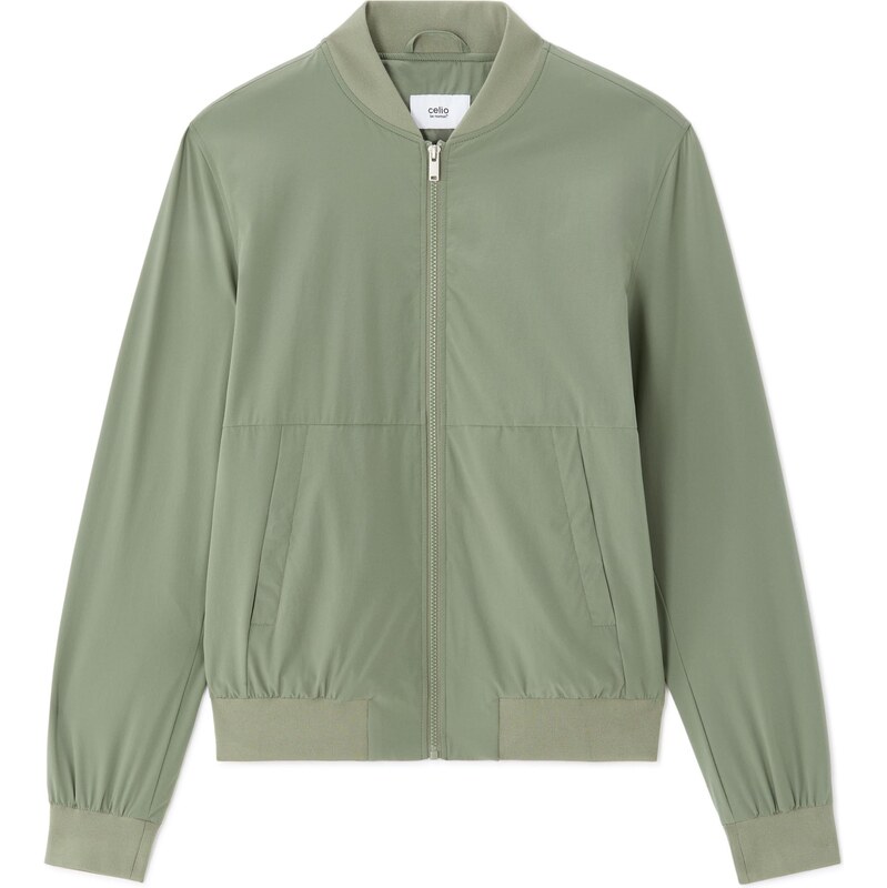 Pánská bomber bunda Celio Nubluz - zelená