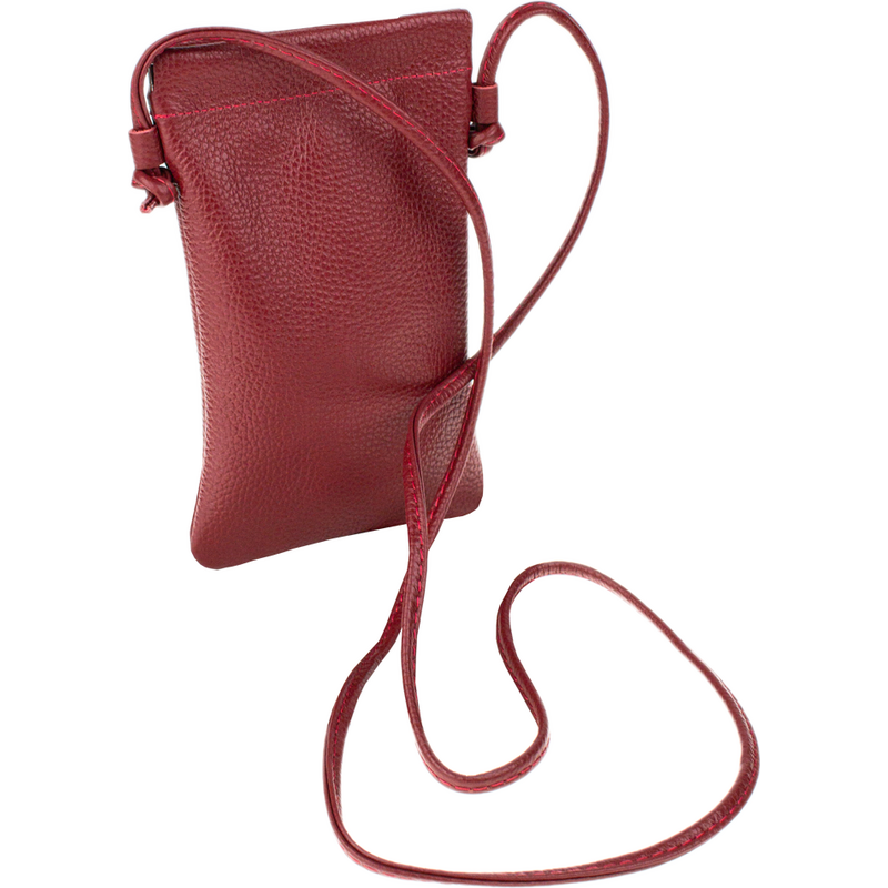 Bordo kožená italská crossbody kabelka Mia Bordo NovaKabelka.cz