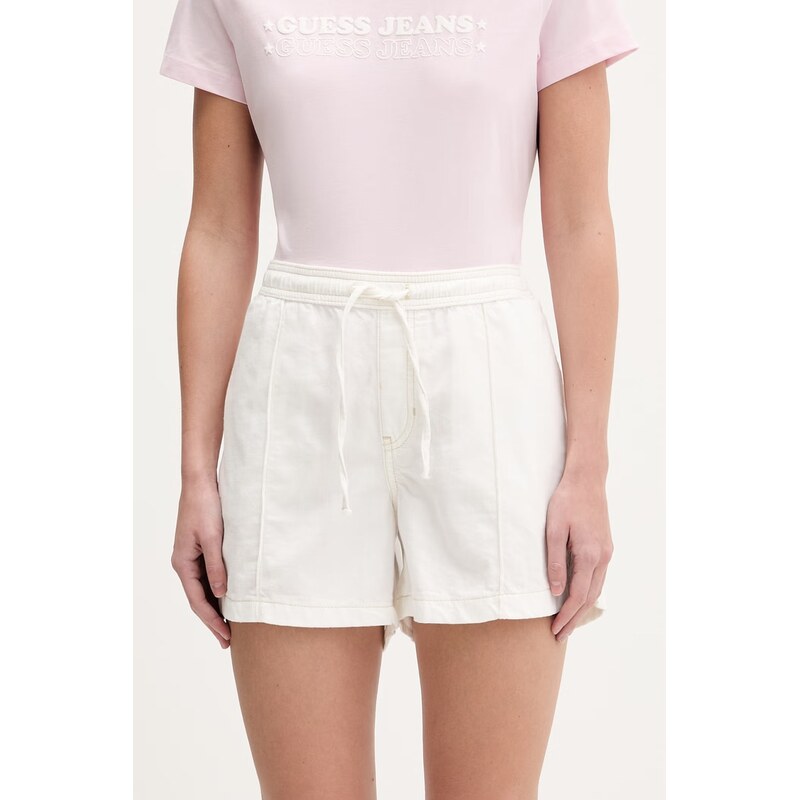 Guess Jeans šortky dámské bavlněné 113497391