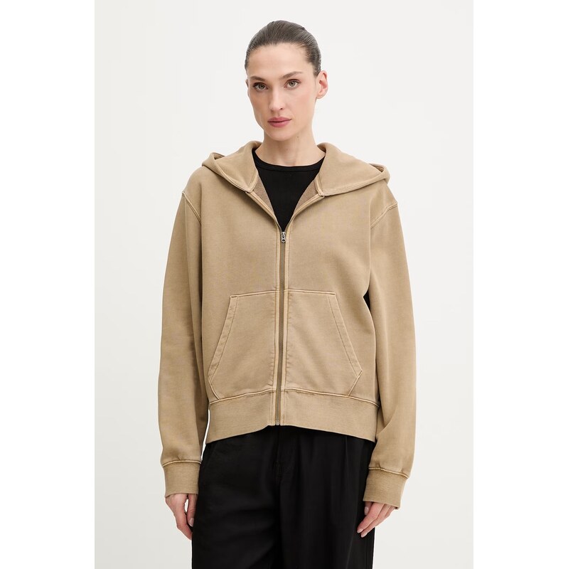 Bavlněná mikina G-Star Washed hdd zip relaxed 113497082