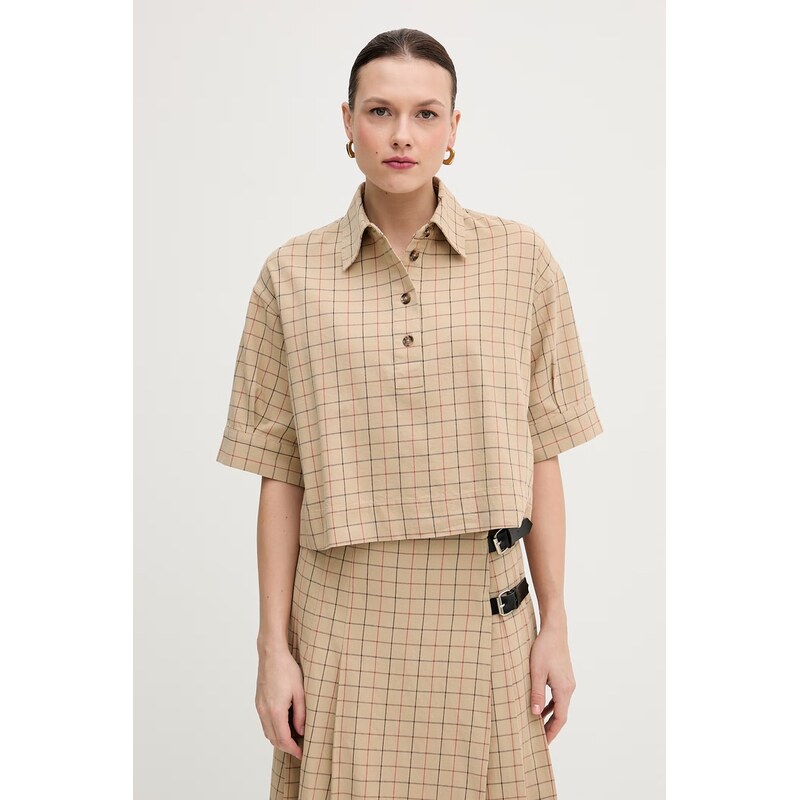 Barbour Bavlněná halenka Barbour Hollington
