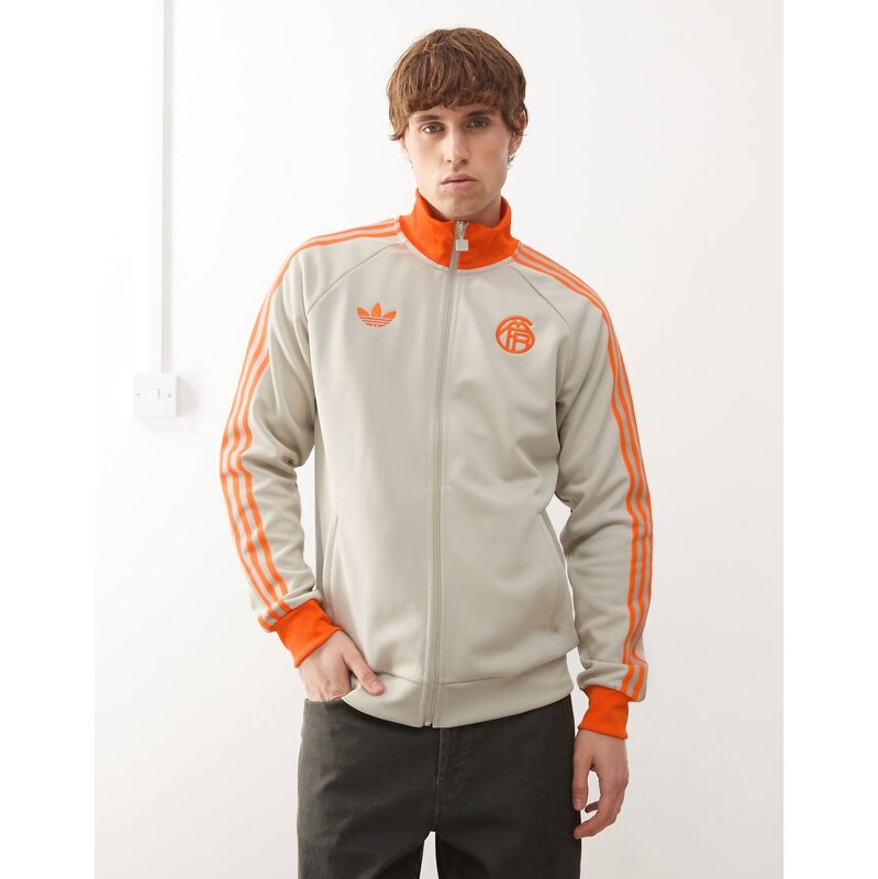 adidas performance adidas Football Bayern Munich full zip jacket in 113500198