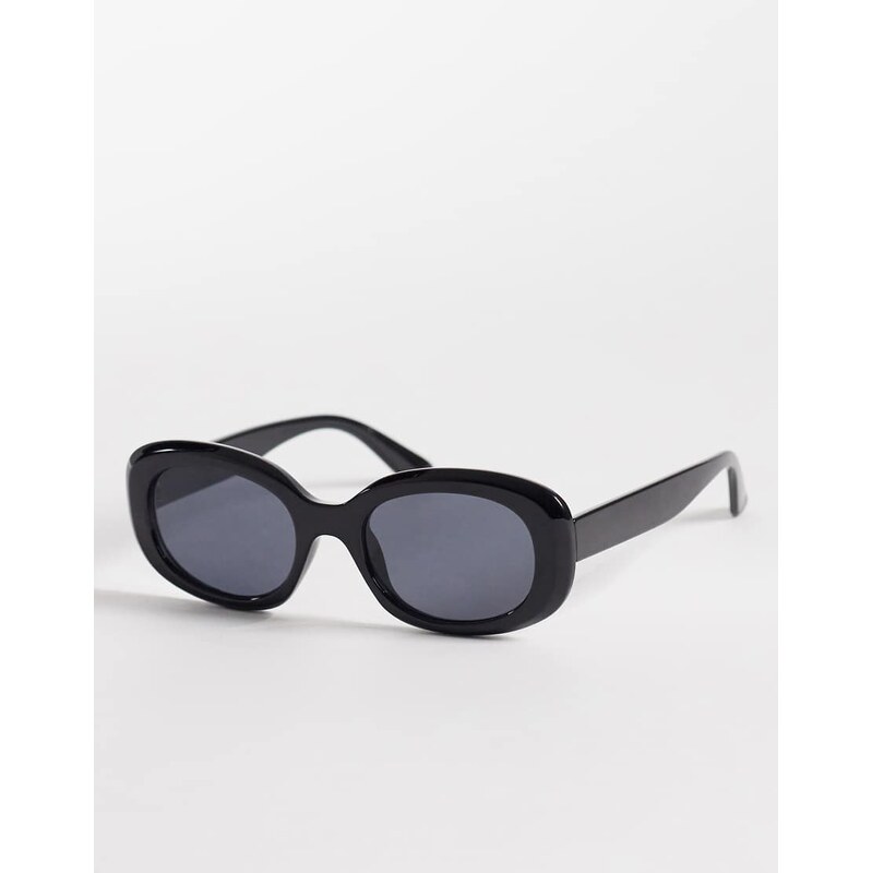 Mango round sunglasses in black 113500300