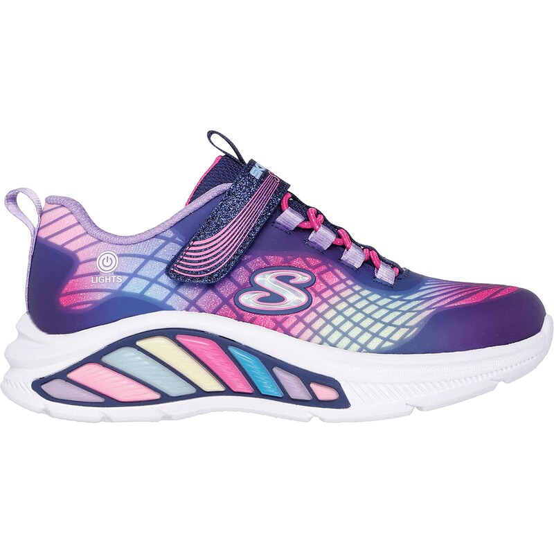 Skechers DÃ­vky S-Lights: Rainbow Cruisers - Rainbow Reflectin