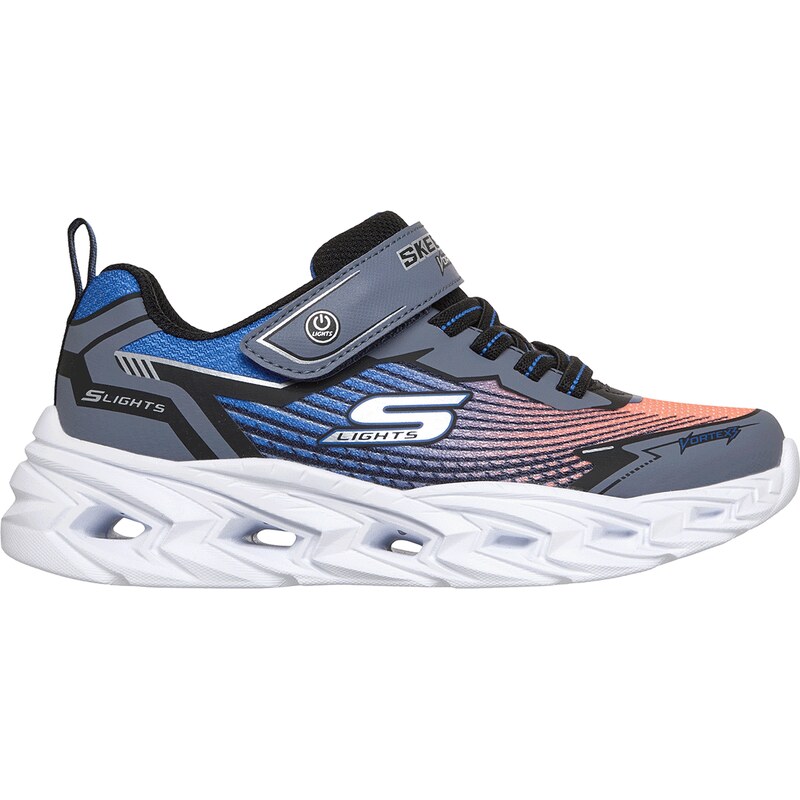 Skechers Chlapci S-Lights: Vortex 3.0 Teniska v Černá/Modrý