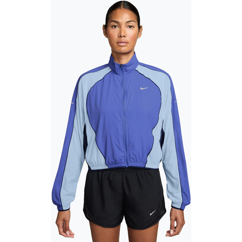 Dámská běžecká bunda Nike Swift UV Repel sapphire/hydrogen blue