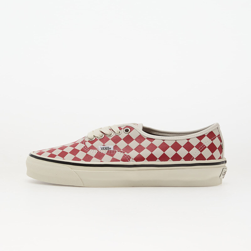 Vans LX Authentic 44 Diamond Check Red/ Marshmallow