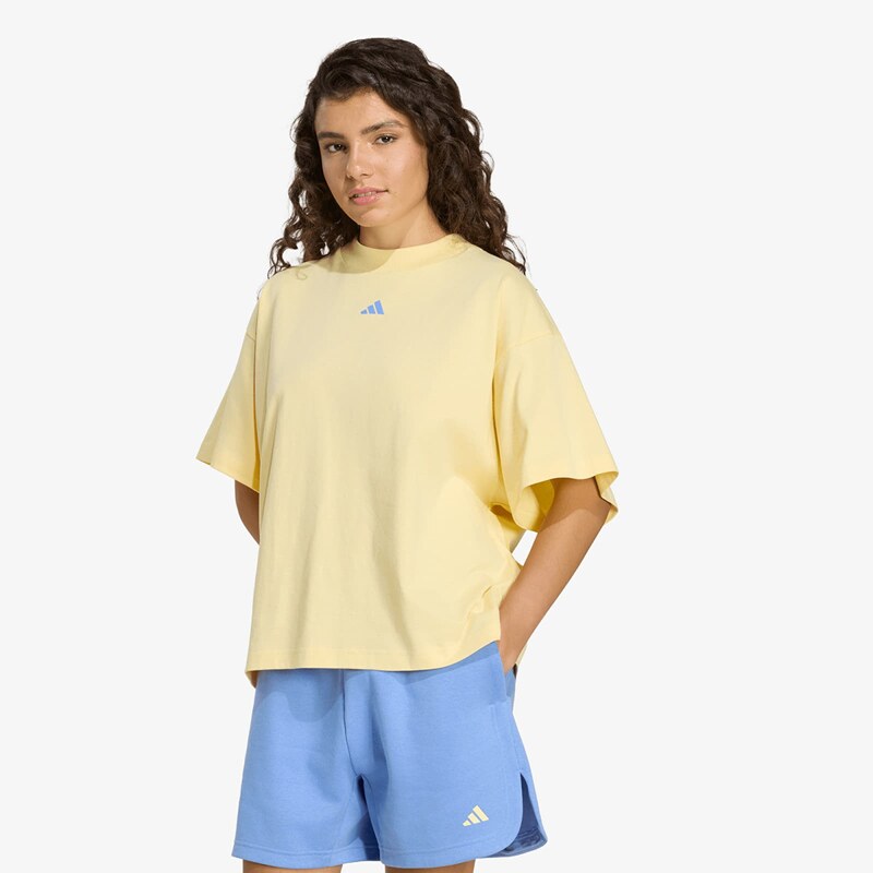 adidas Performance Tričko adidas 3-Stripes Studio T-Shirt Almost