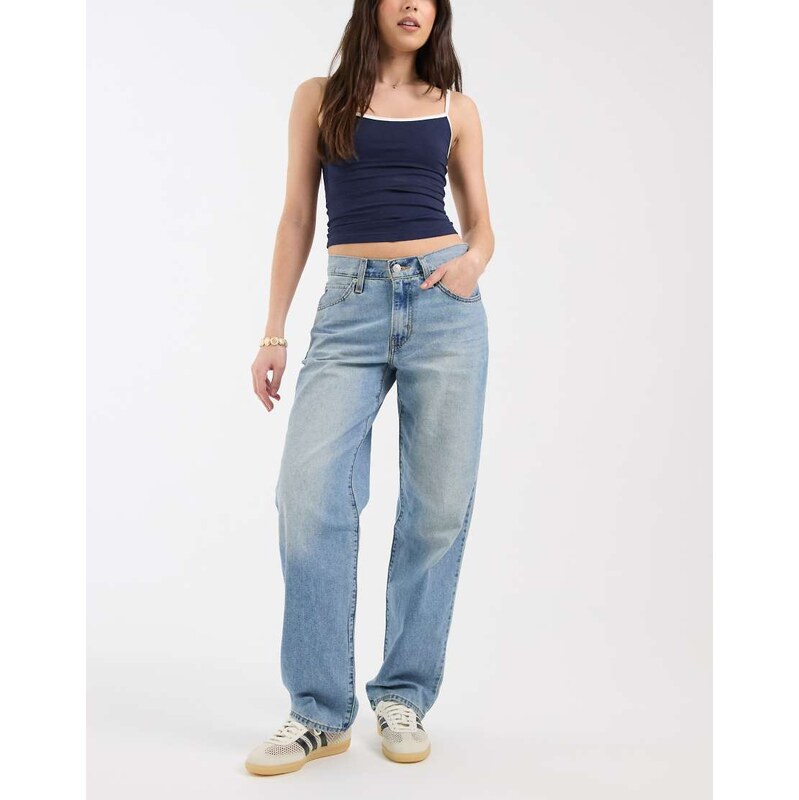 Levis 94 baggy jeans in light blue 113501788