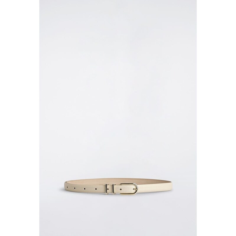 H&M - PÁSEK Z KŮŽE SAFFIANO - hnědá 113501738