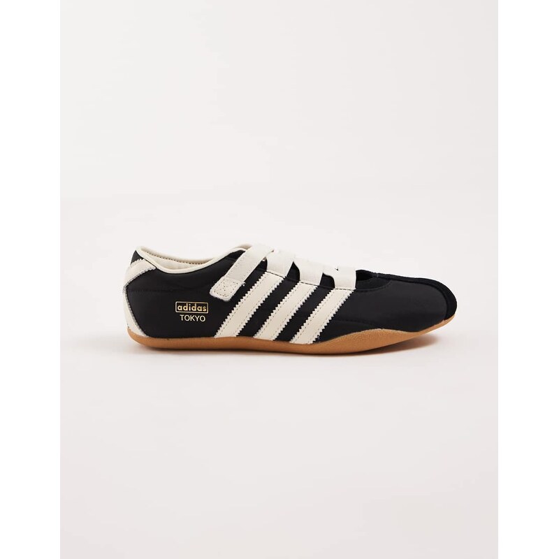 adidas Originals Tokyo mary jane flats in black and white