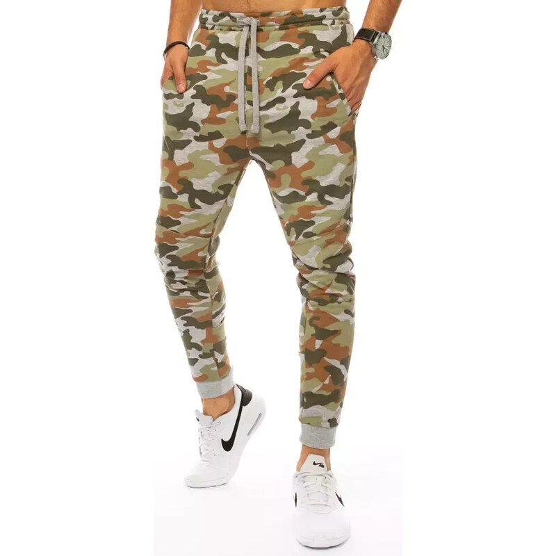Pánské teplákové kalhoty moro green FashionStreet UX3334