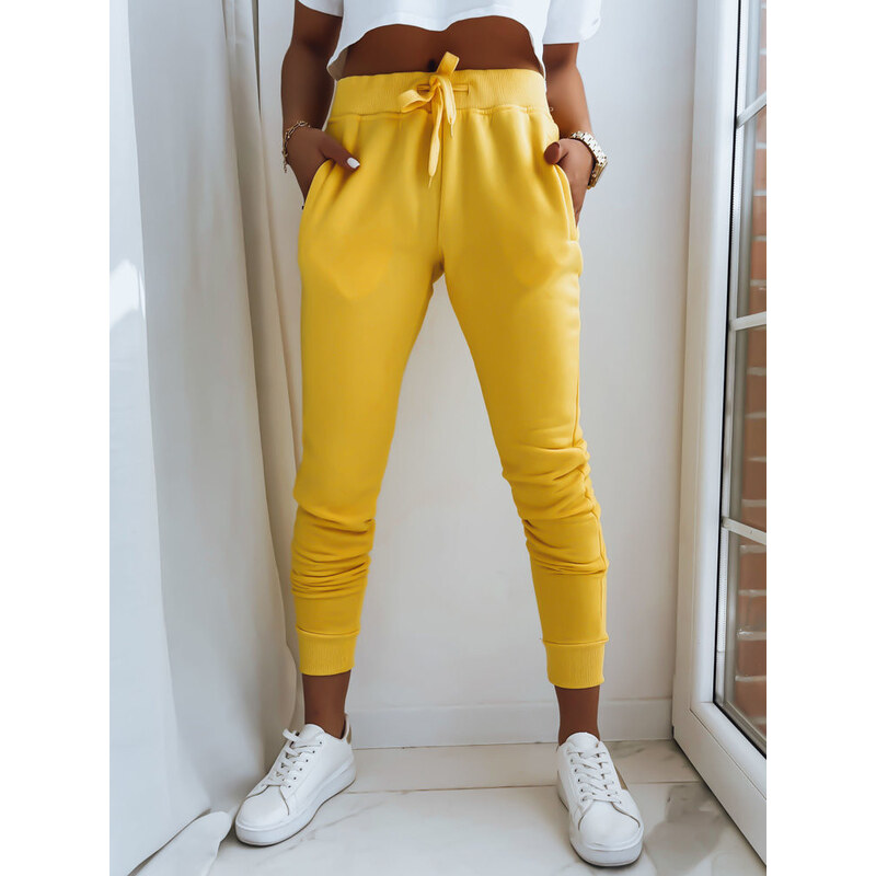 Dámské tepláky FITS yellow FashionStreet UY0534z