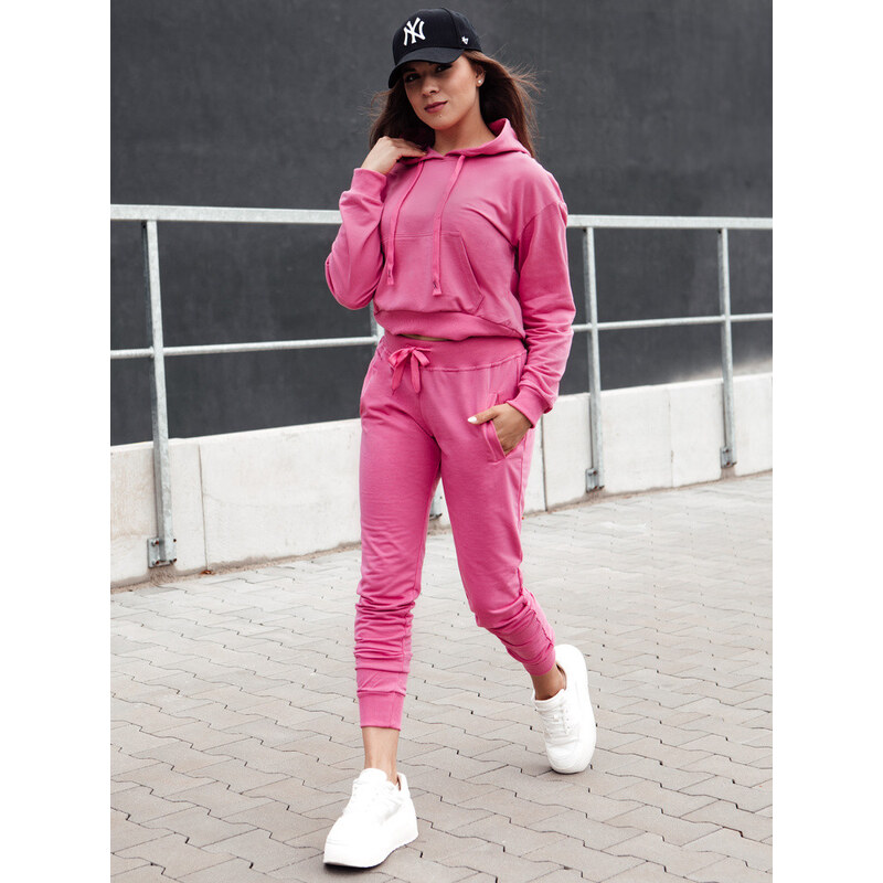 Dámské tepláky RELAX růžové Dstreet model 21978567 -
