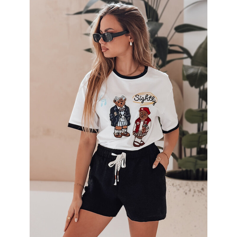 Dámské šortky NOT TOMORROW black FashionStreet SY0445 113510930