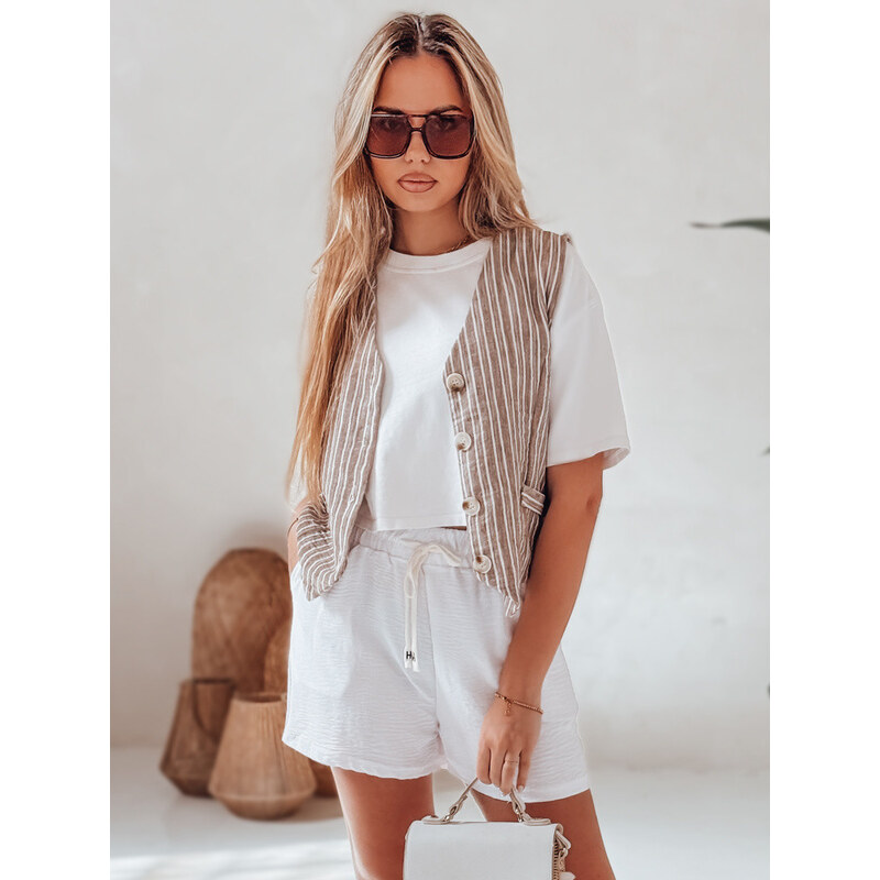 Dámské šortky HOT VIBE white FashionStreet SY0444 113510928