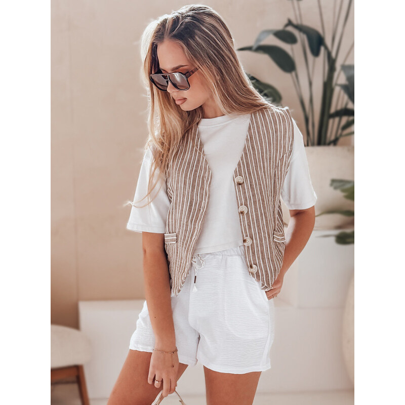 Dámské šortky NOT TOMORROW white FashionStreet SY0450 113510935
