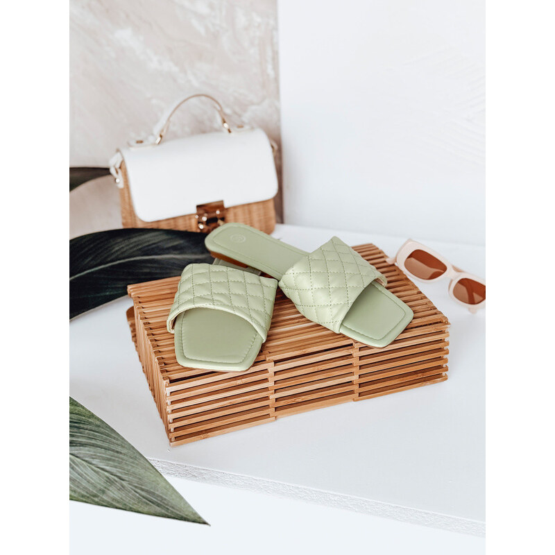 Dámské žabky green Dstreet model 21990153 - FashionStreet