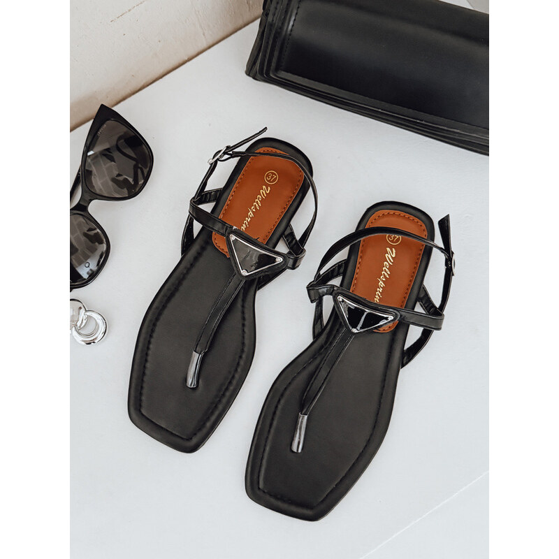 BLACKWISH dámské žabky sandály černé FashionStreet ZY0997