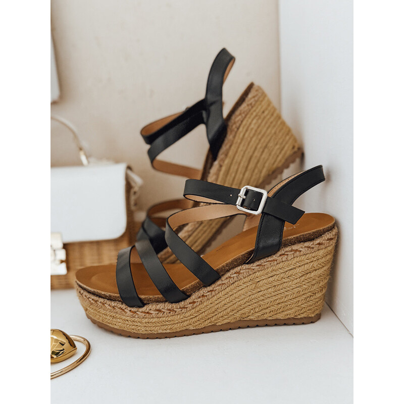 Dámské sandály SUMMERUP černé FashionStreet ZY0988 113511006