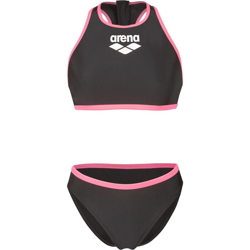 ARENA Bikiny Y-LINE svítivě růžová / černá / bílá 113522962