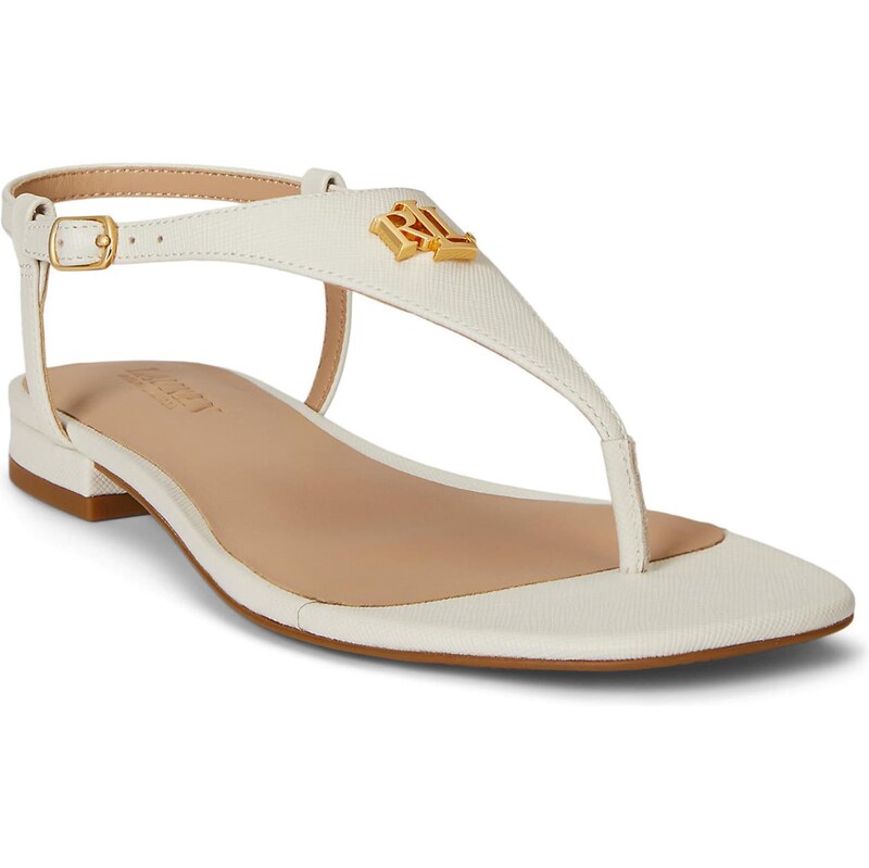 Lauren Ralph Lauren Žabky EVERLEY bílá 113523009