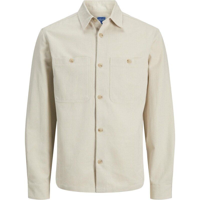 JACK & JONES Košile JPRBLUrayle šedobéžová / světle šedá