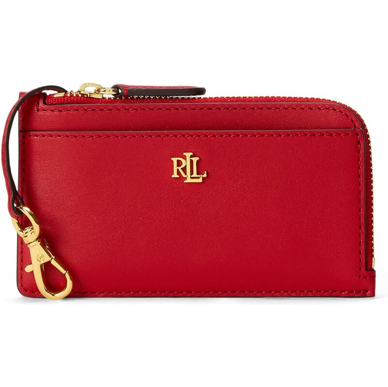 Lauren Ralph Lauren Peněženka zlatá / červená 113523513