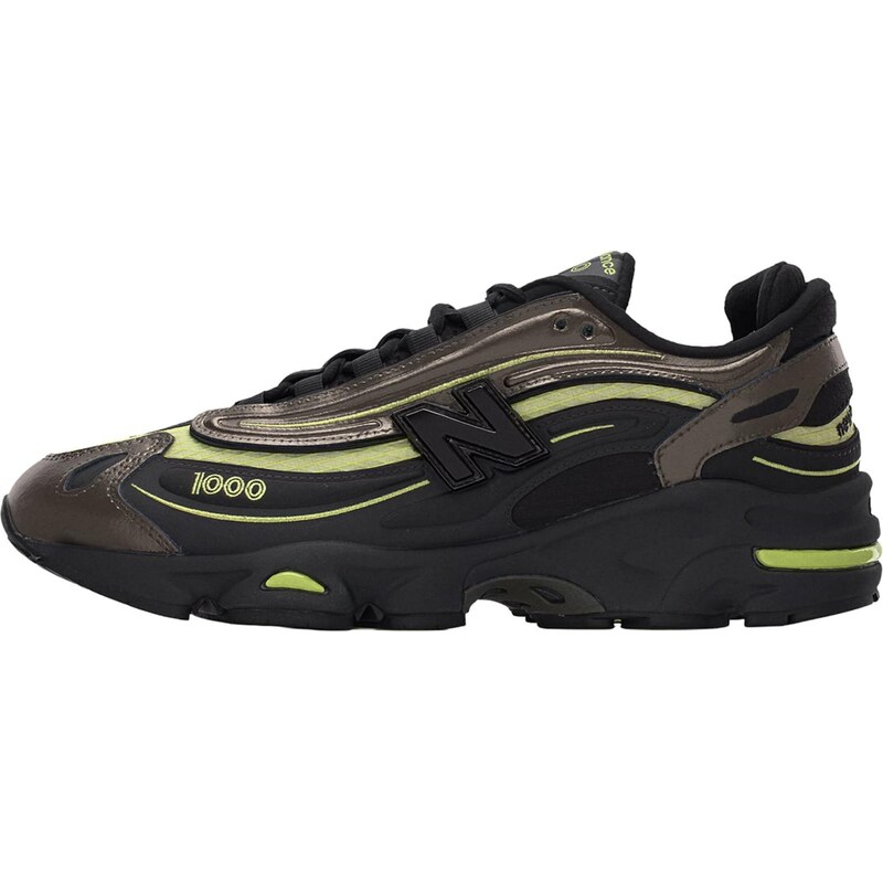 new balance Tenisky M1000 bronzová / světle zelená / černá