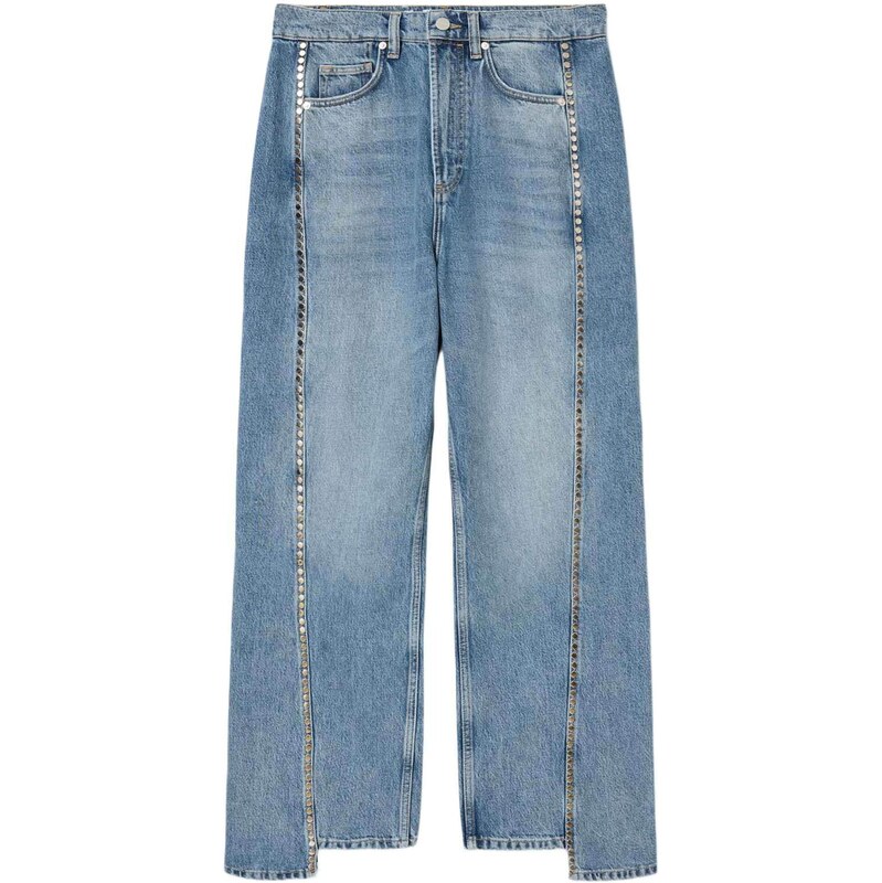 AllSaints Džíny FRANKIE světlemodrá
