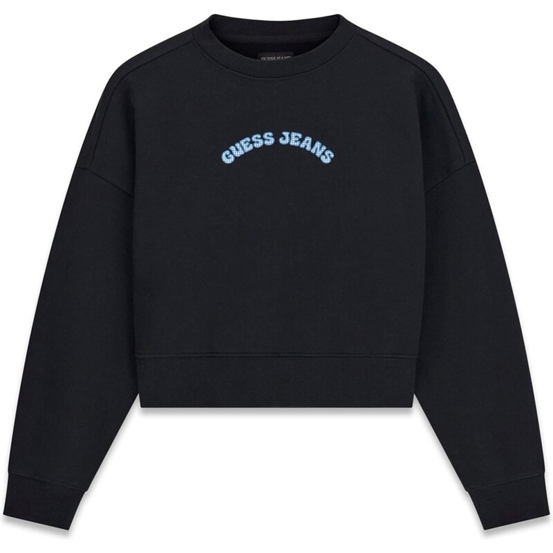GUESS JEANS Mikina královská modrá / černá / bílá 113524851