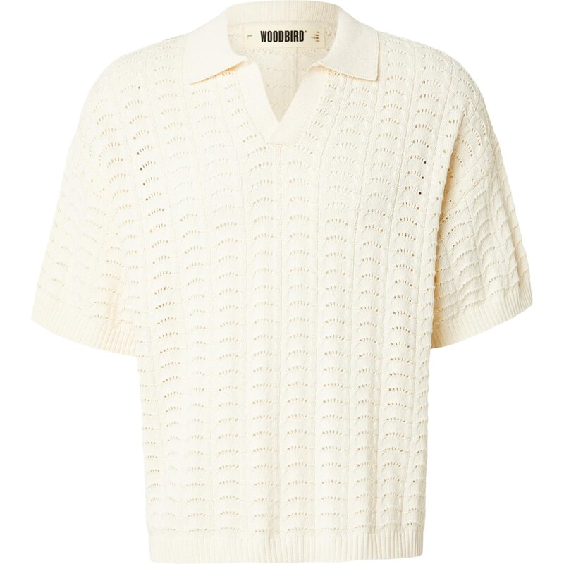 Woodbird Svetr Shimo offwhite