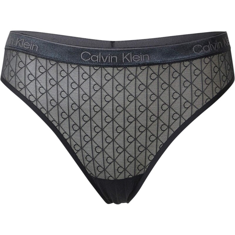Calvin Klein Tanga černá
