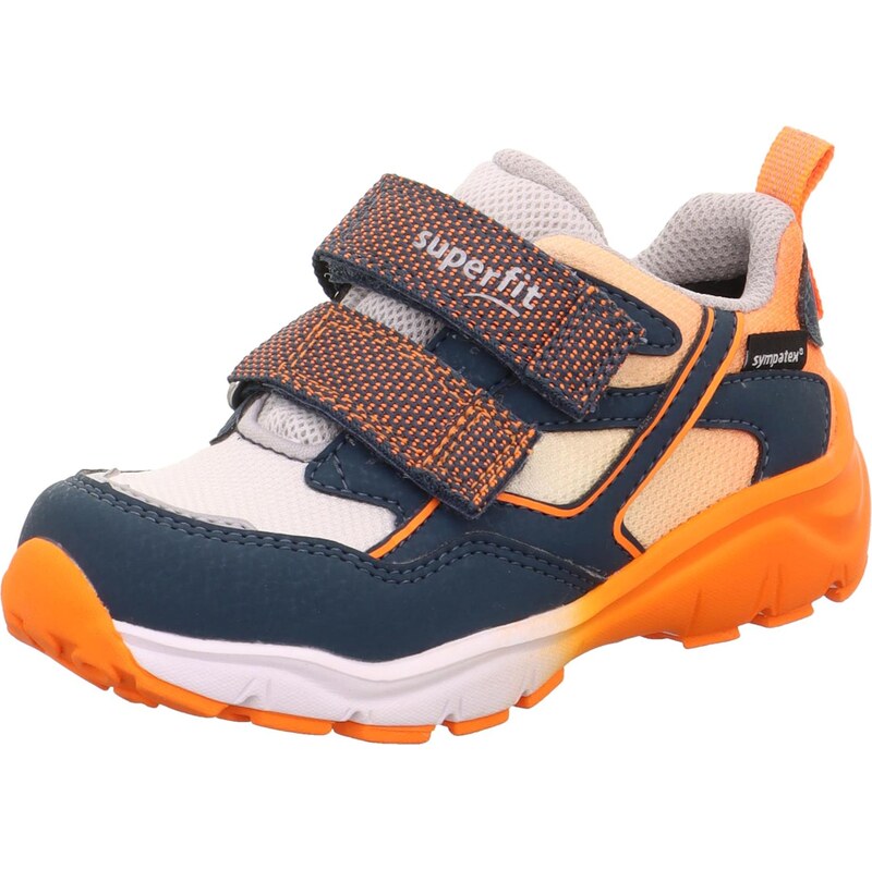 SUPERFIT Tenisky SPORT5 režná / tmavě modrá / oranžová